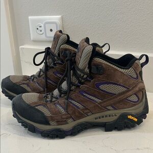 Merrell Bracken and Purple Performance Footwear